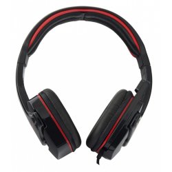 HEADSET MED MICROFON TIL SPILLERE RAVEN RED