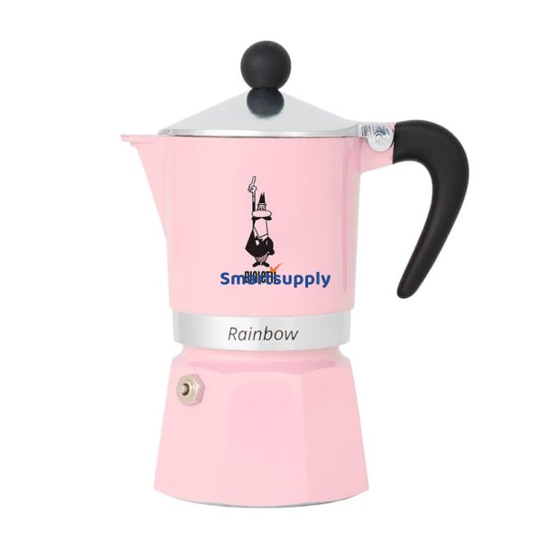 Kaffemaskine Bialetti Primavera Rainbow 3Tz 150 Ml Pink