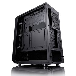 Meshify C Blackout Tempereret Glas 2.5'/3.5' drevkaptitet uATX/ATX/ITX