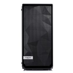 Meshify C Blackout Tempereret Glas 2.5'/3.5' drevkaptitet uATX/ATX/ITX