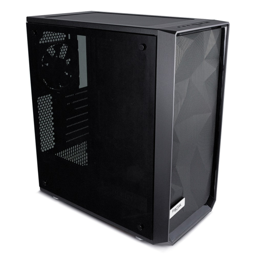 Meshify C Blackout Tempereret Glas 2.5'/3.5' drevkaptitet uATX/ATX/ITX