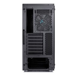 Meshify C Blackout Tempereret Glas 2.5'/3.5' drevkaptitet uATX/ATX/ITX