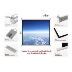 Elektrisk sk�rm 16:9 106" med fjernbetjening 234x131cm FS-106 16:9