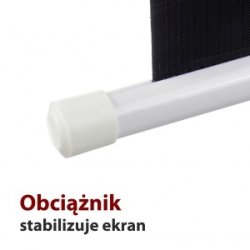 Elektrisk sk�rm 100 tommer FS-100 4:3 203x152 cm med fjernbetjening