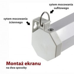 Manual Screen Semi-Automatisk 4:3 100" 203x152cm MS-100 4:3