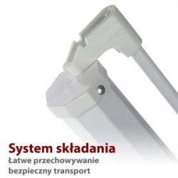 H�ndholdt sk�rm p� stativ 4; 3 72 "145x110cm TS-72 4: 3