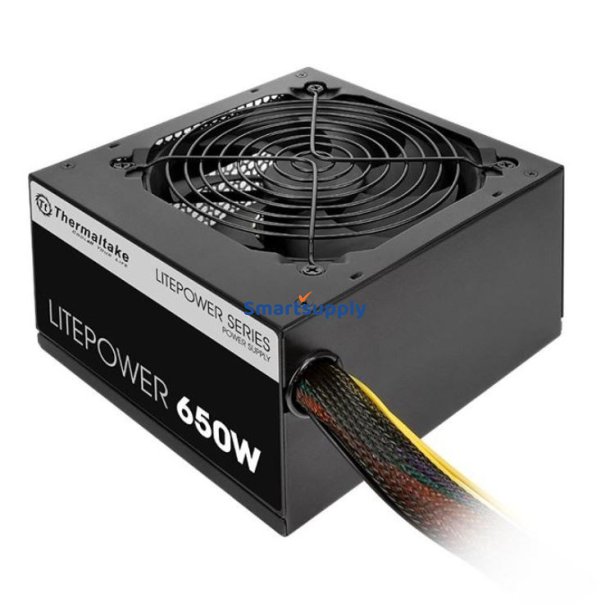 Litepower II Black 650W (Active PFC, 2xPEG, 120mm, Single Rail)