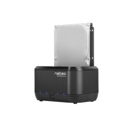 Dockingstation til HDD SATA 2.5"+3.5" USB 3.