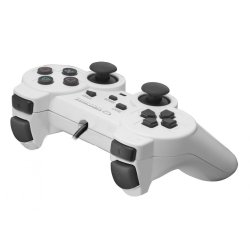 GAMEPAD PS3/PC USB TROOPER HVID/SVARTE