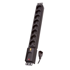 Listwa zasilajca LZRM 810 BW IEC 320, PDU, 5,0m