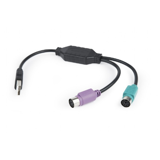 Adapter 2xPS2-USB mus + tastatur