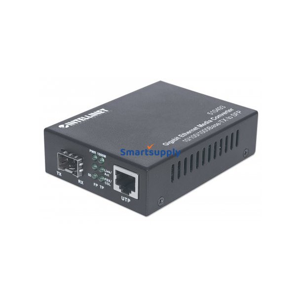 Medieomformer 10/100/1000BASE-TX-SLOT SFP GB