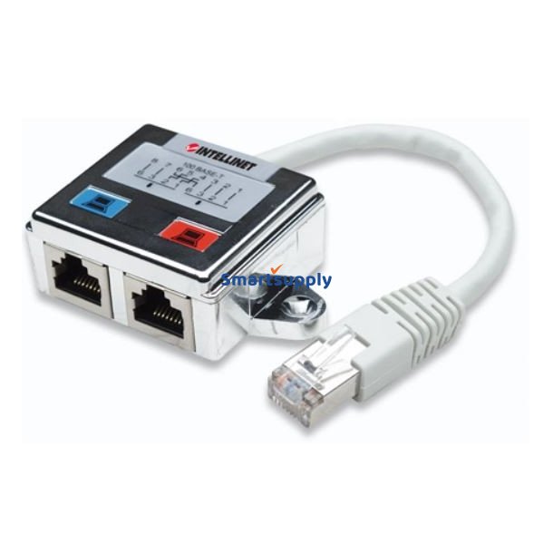 Splitter RJ45x2 sk�rmet
