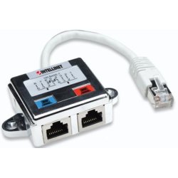 Splitter RJ45x2 sk�rmet