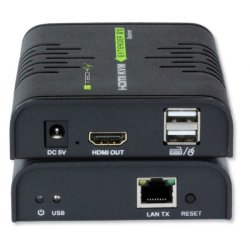 Extender HDMI + USBB via Cat5/5e/6 kabel 120m