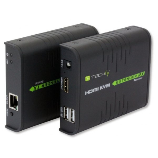 Extender HDMI + USBB via Cat5/5e/6 kabel 120m
