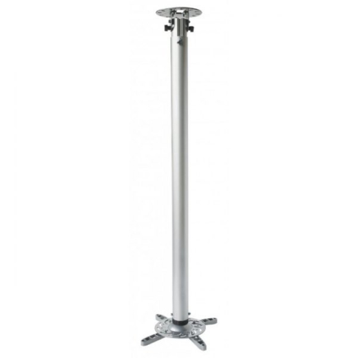 Arm til projektor 110-190cm loft, 15kg, s�lv