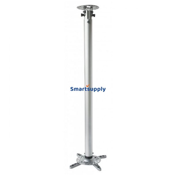 Arm til projektor 110-190cm loft, 15kg, s�lv