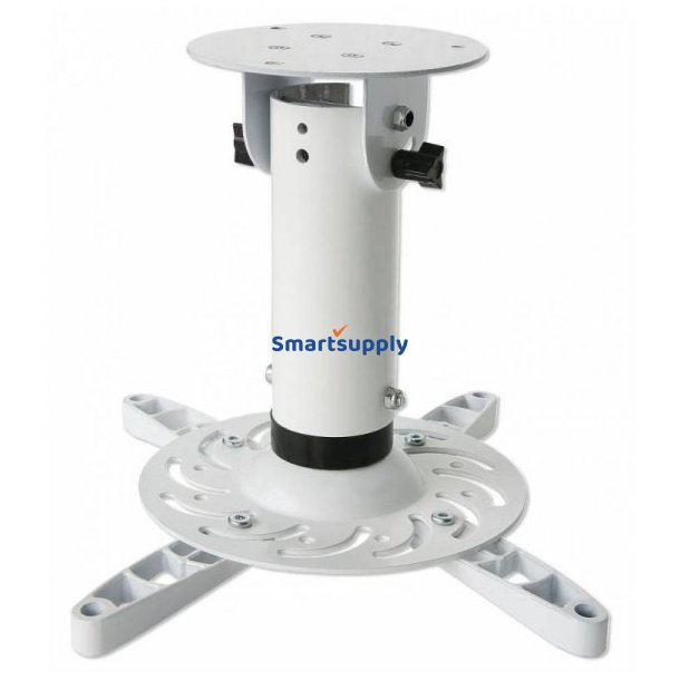 Arm til projektor 20 cm, loft, 15kg hvid