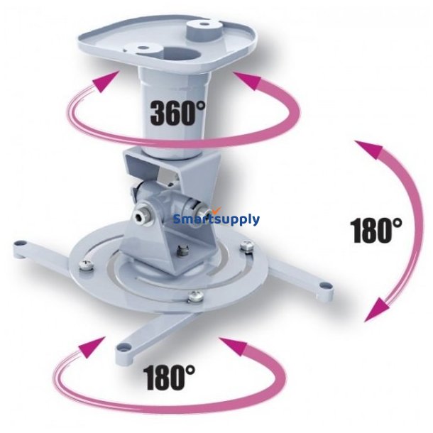 Universal projektor loftmonteringsbeslag 22cm 10kg