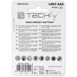 Alkaline batterier LR03 AAA 4stk, (IBT-LR03T4B)