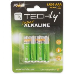Alkaline batterier LR03 AAA 4stk, (IBT-LR03T4B)