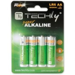 Alkaliske batterier LR06 AA 4 stk, (IBT-LR06T4B)