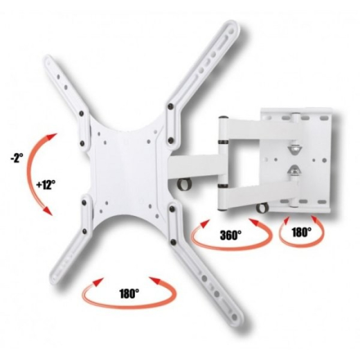 Holder til LCD/LED 23-55tommer regulering hvid