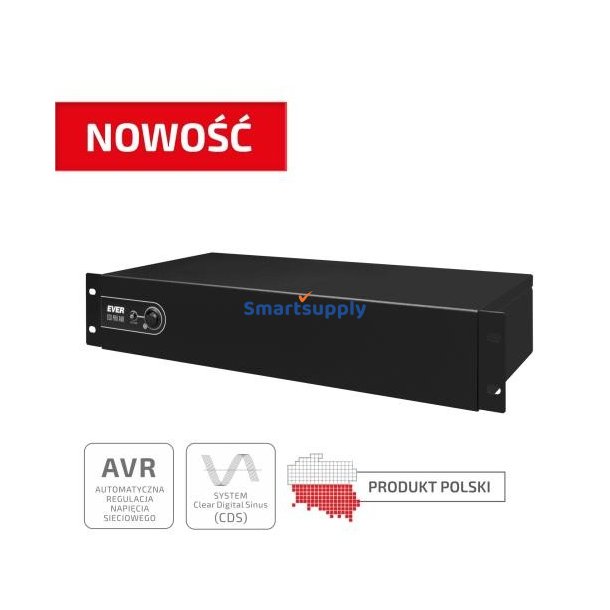 UPS EVER ECO PRO 1000 AVR CDS 19 2U