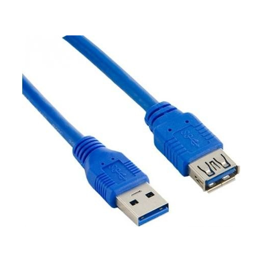 Forl�ngerkabel USB 3.0 AM-AF bl� 1.8M