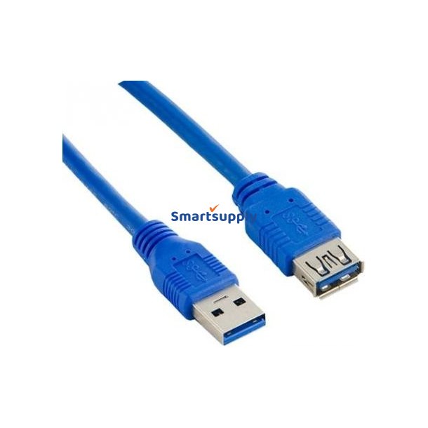 Forl�ngerkabel USB 3.0 AM-AF bl� 1.8M