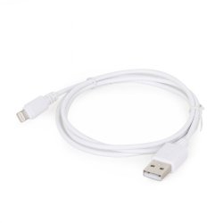 iPhone/iPad USB Kabel Lightning Hvid - 2 meter 