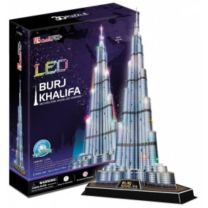 Puzzle 3D Burj Khalifa (Lys)