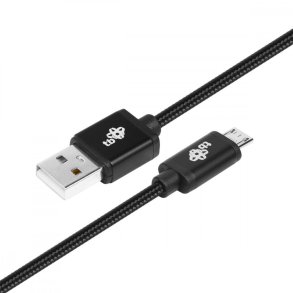 Micro USB - USB Kabel 1,5 m sort
