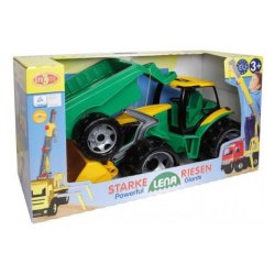 Traktor med skovl og trailer 90 cm