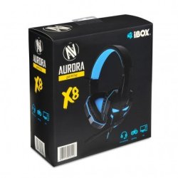Headset X8 Gaming med mikrofon