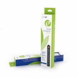 Oversp�ndingsbeskytter 5 X fransk stik/3m