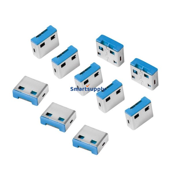 USB port blocker 10x uden n�gle