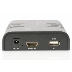 Forl�ngerkabel/KVM Extender (HDMI + USB) op til 120m UTP eller IP snoet par UTP eller IP, FHD 3D (s�t)