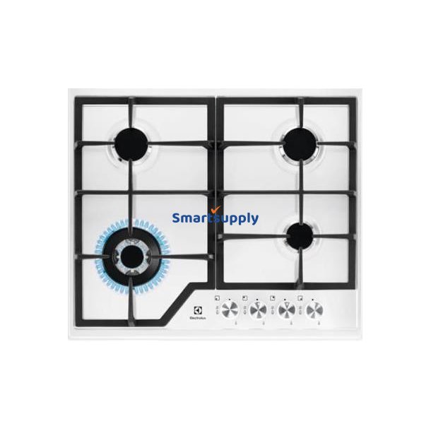 Electrolux Egs6436ww Hvid Indbygget Gas 4 Zone(R)