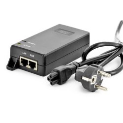 Adapter PoE+ 802.3at, max. 55V 30W Gigabit 10/100/1000Mbps, aktiv