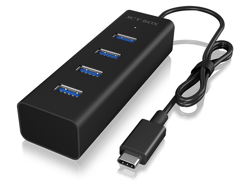 IB-HUB1409-C3 4 port USB TYPE-C - USB Hubs - Smartsupply.dk