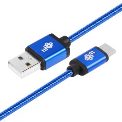 USB - USB C kabel 1,5 m marinebl�