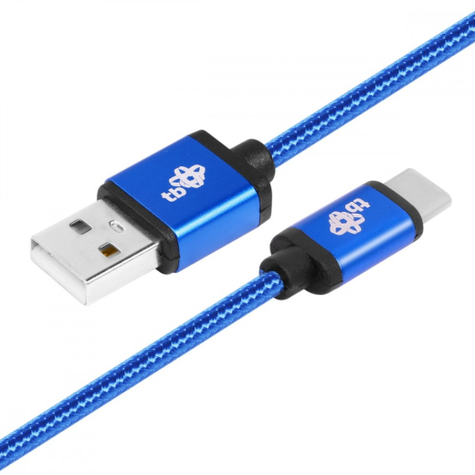 USB - USB C kabel 1,5 m marinebl�