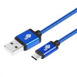 USB - USB C kabel 1,5 m marinebl�