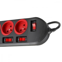 Str�mskinne MCE204 5 stik med kontakter