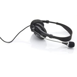 Stereo headset med mikrofon og lydkontrol EH115