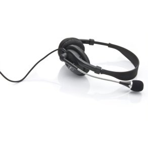 Stereo headset med mikrofon og lydkontrol EH115