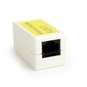 Kobler Cat. 6 LAN8P8C RJ-45F/hvid