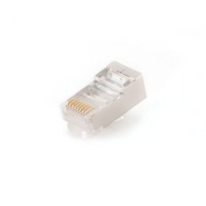 Sk�rmet modulstik RJ45/FTP/cat.5e/100stk